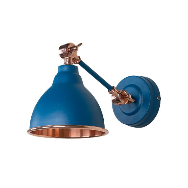 From The Anvil - Smooth Copper Brindley Wall Light - Upstream