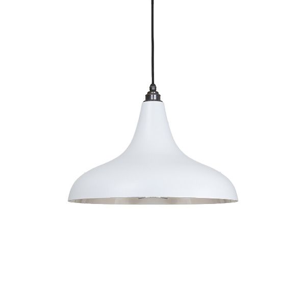 From The Anvil - Smooth Nickel Frankley Pendant - Birch