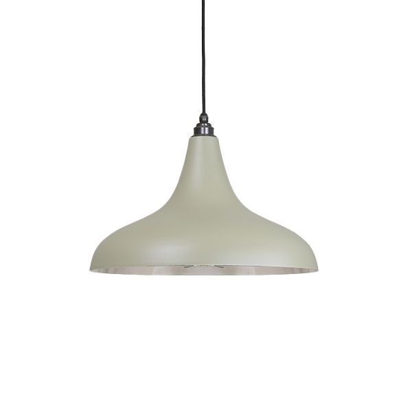From The Anvil - Smooth Nickel Frankley Pendant - Tump