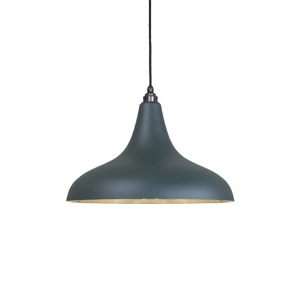 From The Anvil - Smooth Brass Frankley Pendant - Dingle