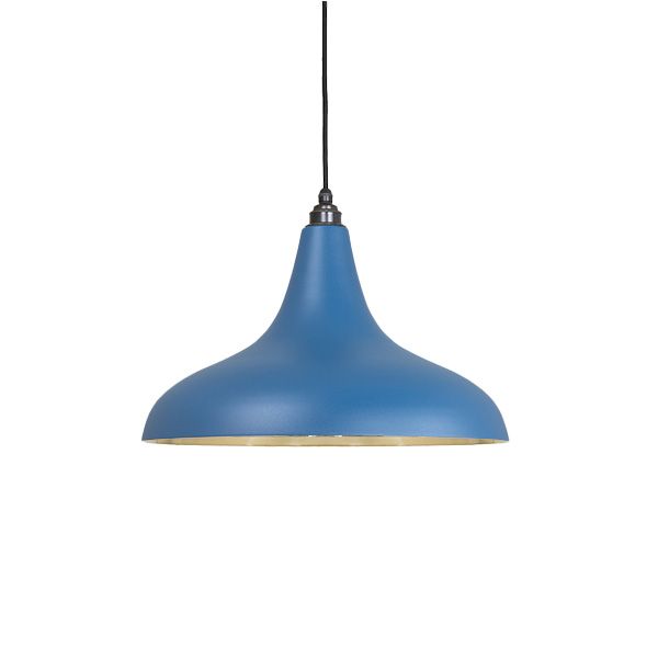 From The Anvil - Smooth Brass Frankley Pendant - Upstream