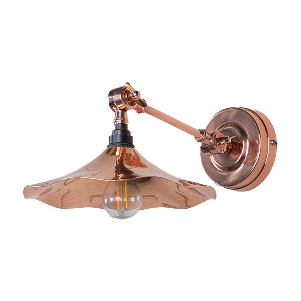 From The Anvil - Flora Wall Light - Smooth Copper