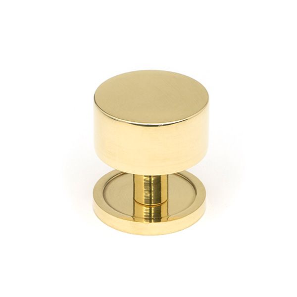 From The Anvil Kelso Cupboard Knob on Round Rose