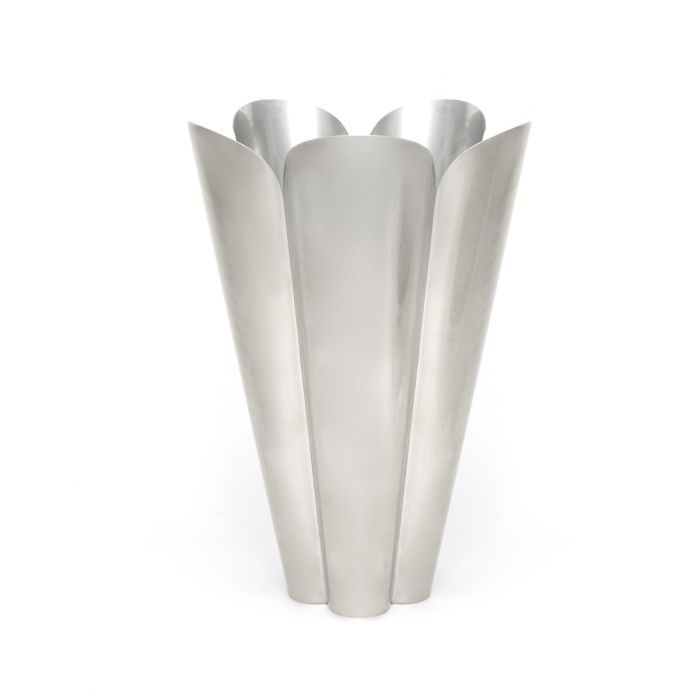 From The Anvil Satin Stainless Steel Flora Plant Pot