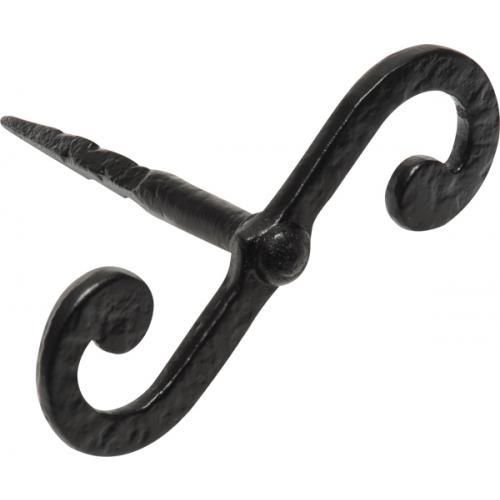 Kirkpatrick Shutter Fastener - 133mm - Black Antique Smooth