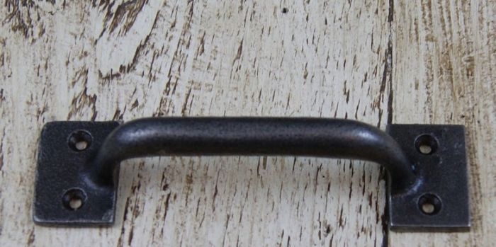 Cottingham - Square End Sash Handle - Antique Iron - Length 125mm