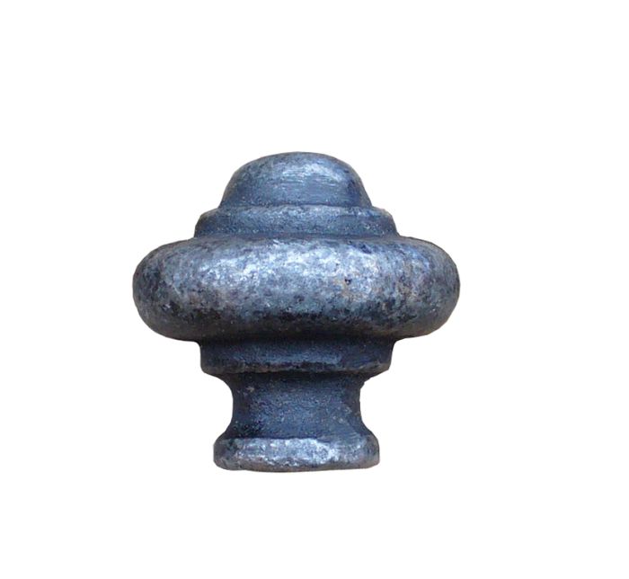 Cottingham - Domed Cupboard Knob - Antique Iron