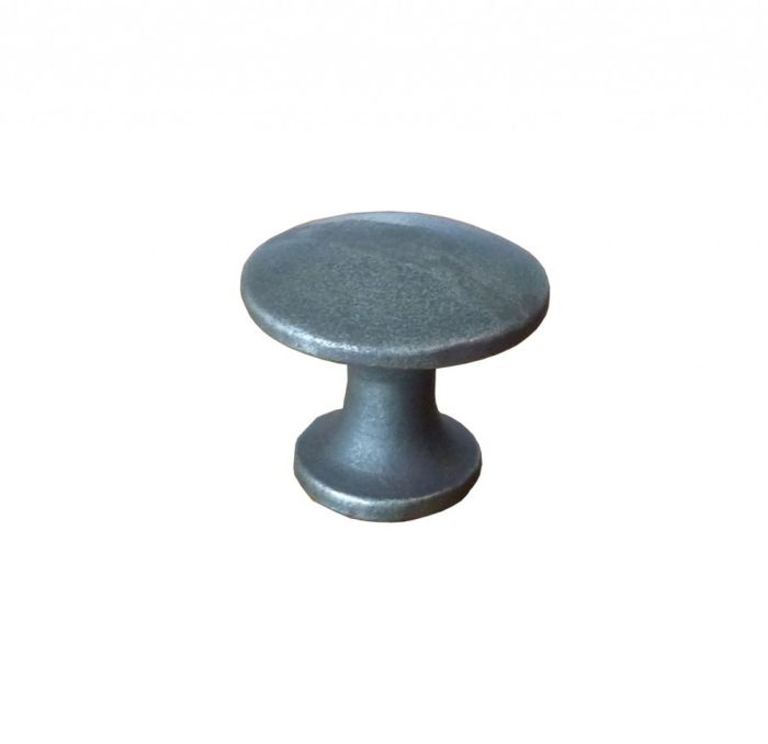 Cottingham - Curved Cupboard Knob - Antique Iron