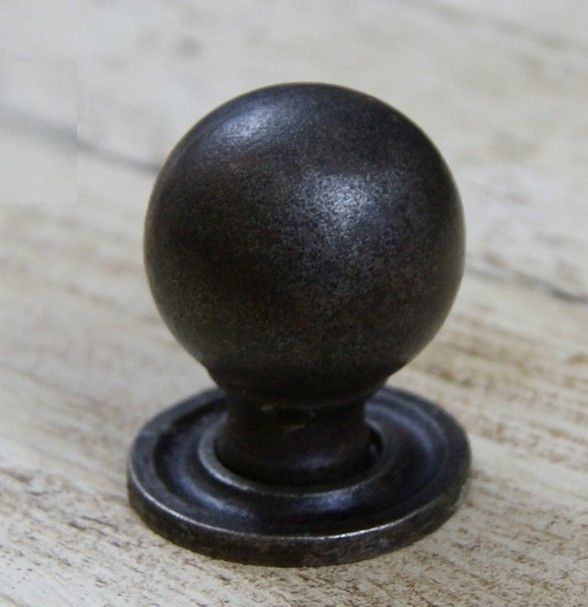 Cottingham - Ball Cupboard Knob - Antique Iron