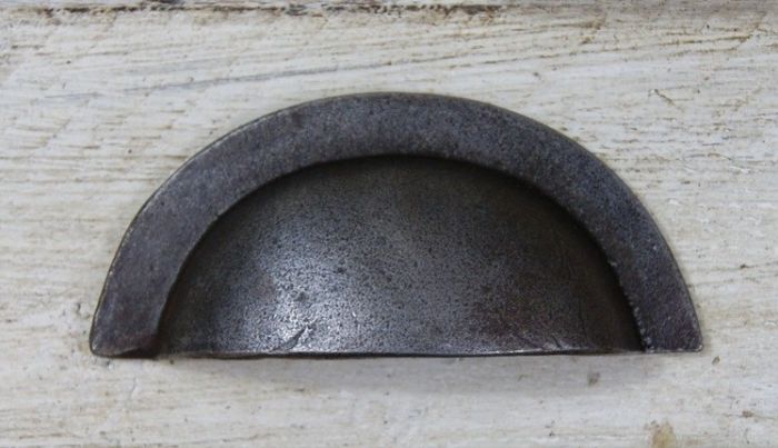 Cottingham - Cast Cup Handle - Antique Iron
