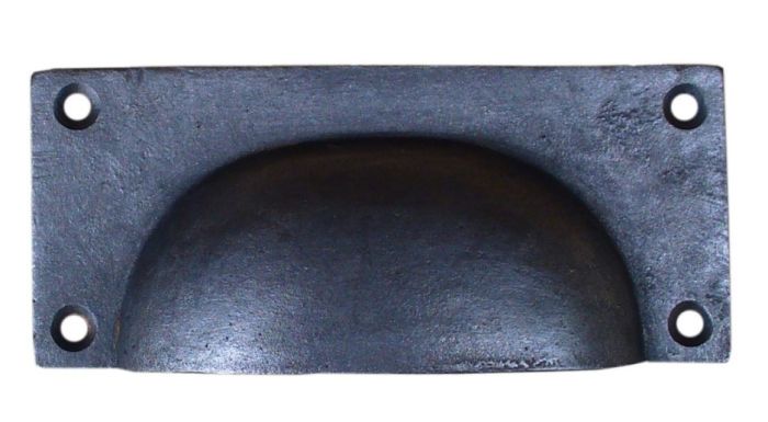 Cottingham - Square Cup Handle - Antique Iron