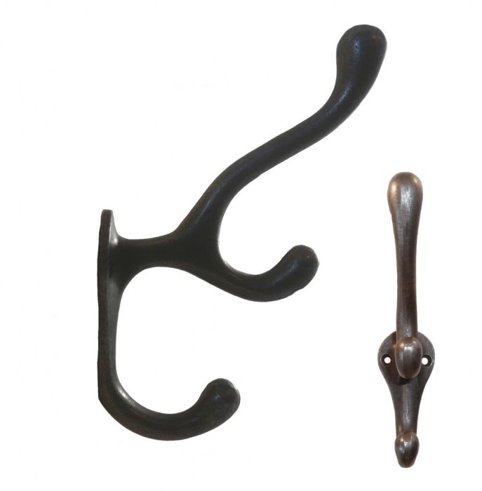 Cottingham - Antler Coat Hook - Antique Iron