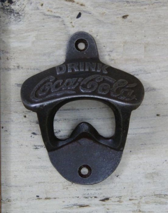 Cottingham - Drink Coca Cola Bottle Opener - Antique Iron