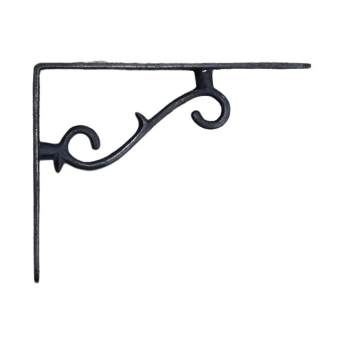 Cottingham - Thorn Shelf Bracket - Antique Iron