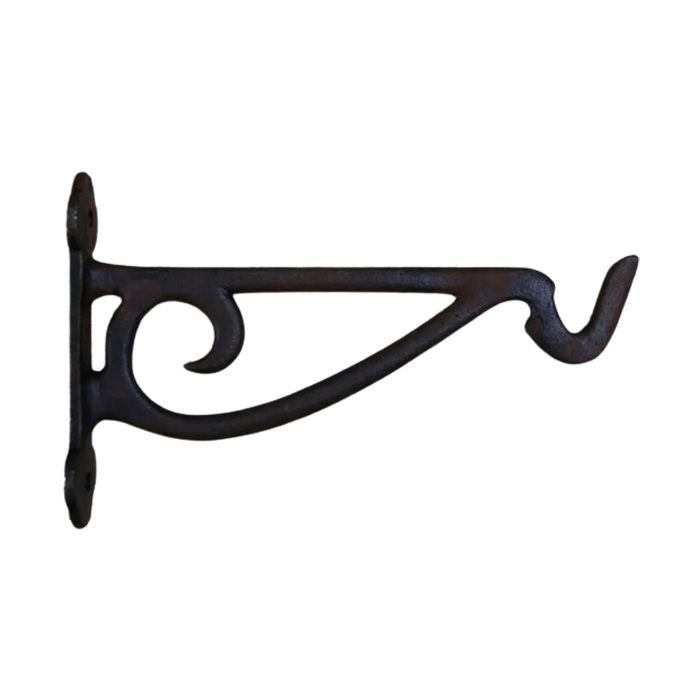 Cottingham - Acacia Shelf Bracket - Antique Iron