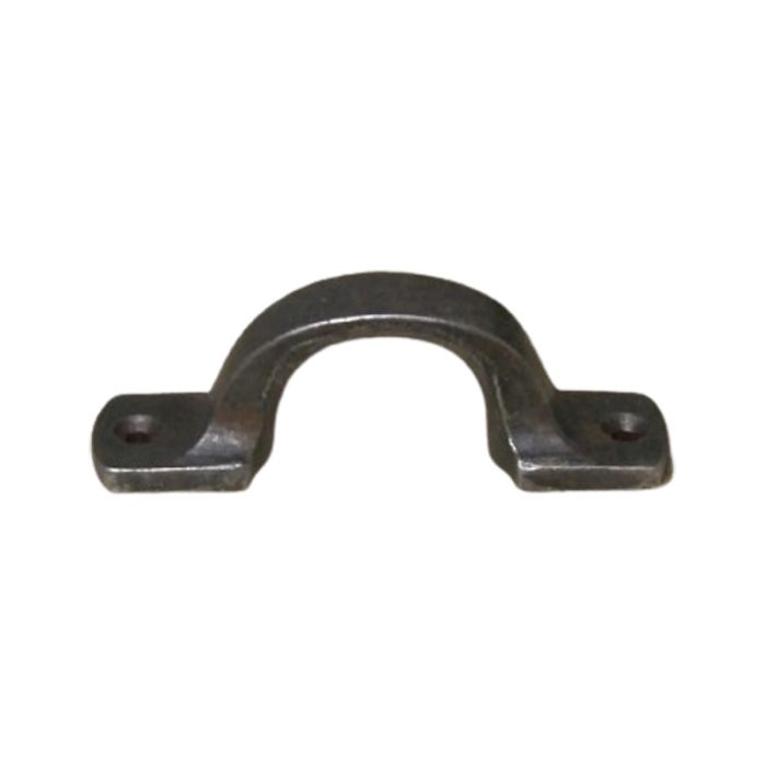 Cottingham - Square D Cupboard Handle - Antique Iron - Length 80mm 