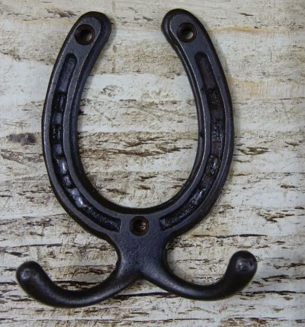 Cottingham Horseshoe Double Coat Hook