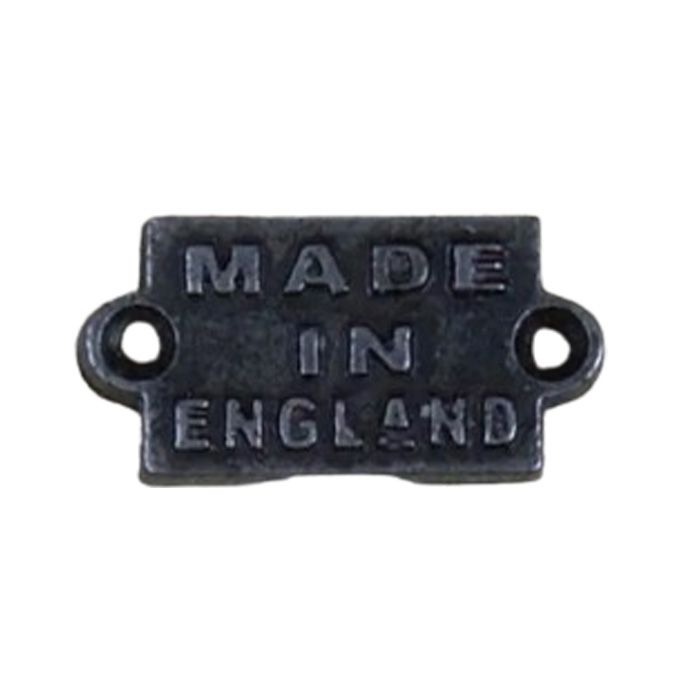 Cottingham - Made In England Plaque - Antique Iron