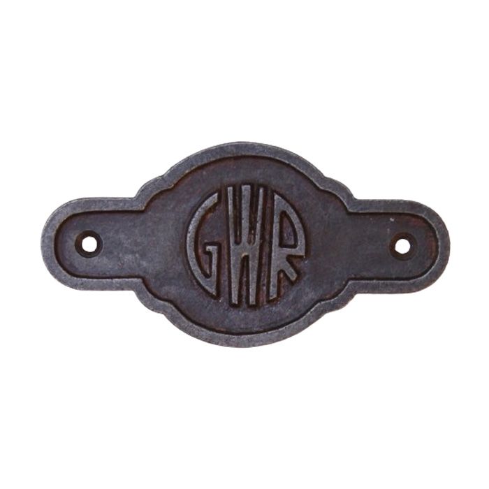 Cottingham - GWR Emblem Railway Plaque - Antique Iron