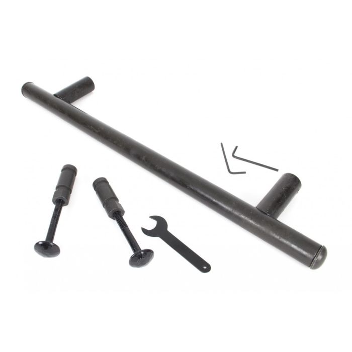 From The Anvil Door Pull Handle with Optional Finial Ends