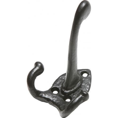 Kirkpatrick Black Triple Hat And Coat Hook