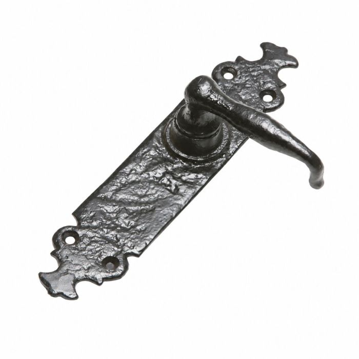 Kirkpatrick Lever Door Handle on Backplate