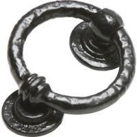 Kirkpatrick Ring Door Knocker - Black Antique