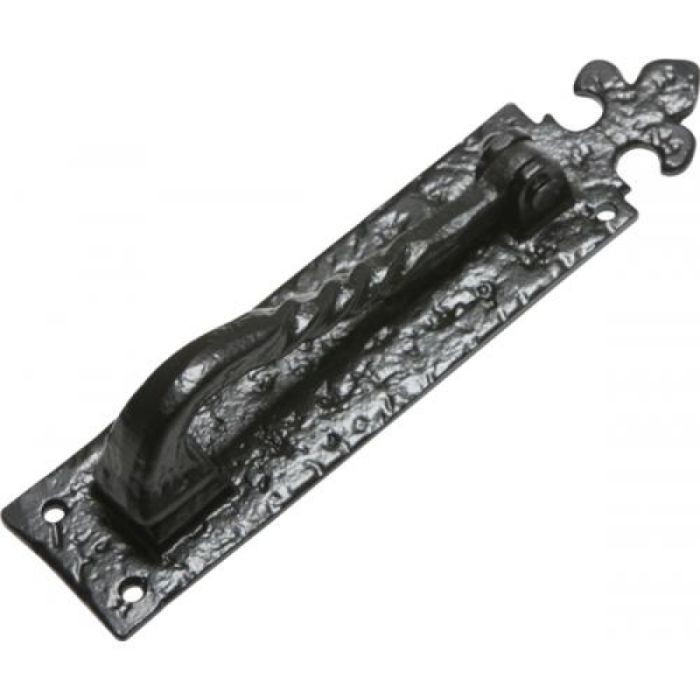 Kirkpatrick Fleur De Lys Door Knocker - Black Antique