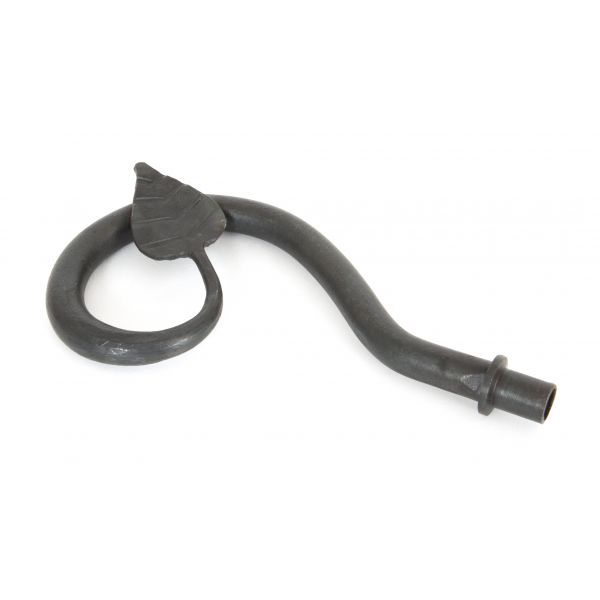 From The Anvil Leaf Curtain Finial - Pair