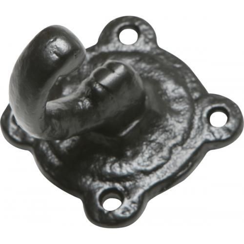 Kirkpatrick Large Robe Hook - Black Antique