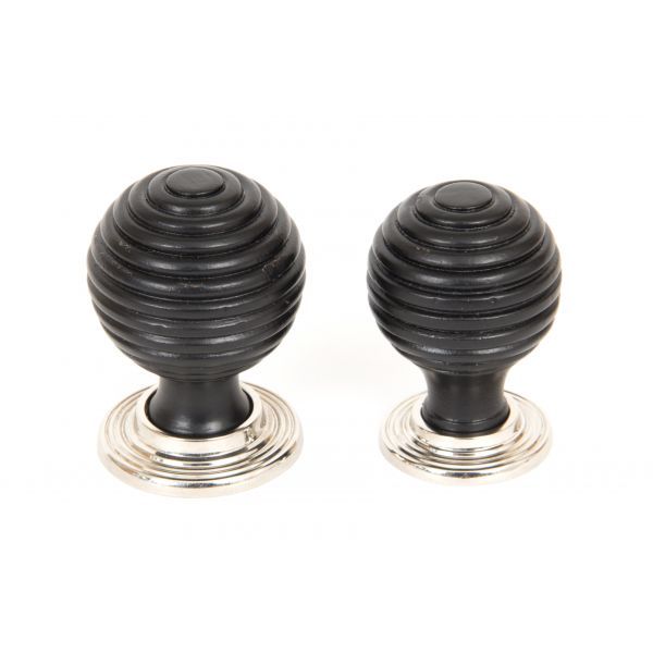 From The Anvil Ebony Wood Beehive Cupboard Knob
