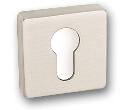 Hafele Euro Profile Metallics Square Escutcheon