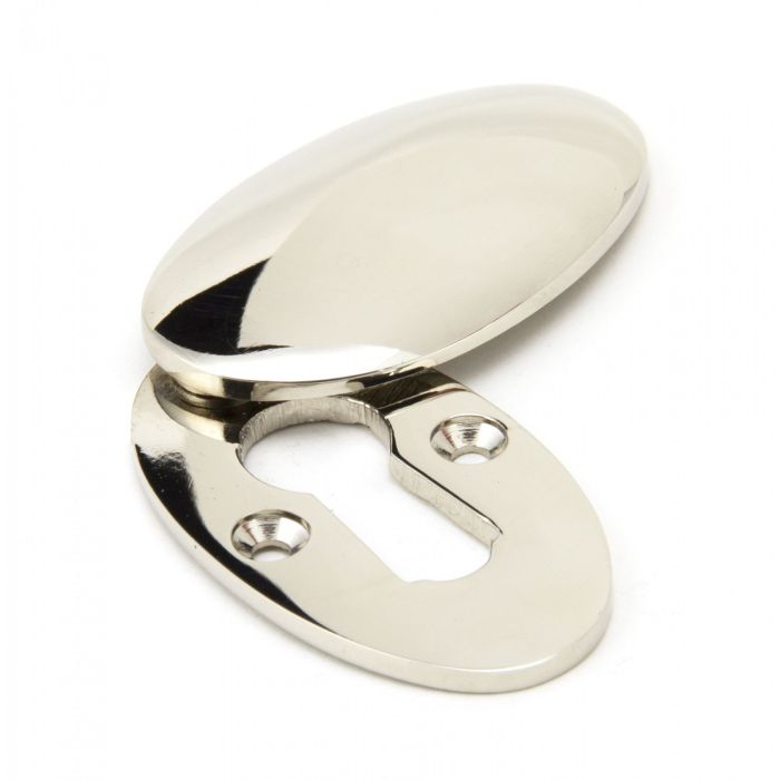 From The Anvil Standard Profile Period Covered Oval Escutcheon