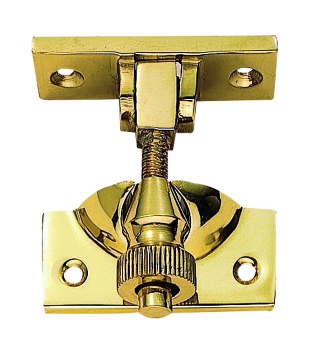 Carlisle Brass - Brighton Pattern Sash Fastener - Polished Brass 