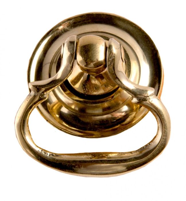 Cardea - Cavendish Ring Drop Handle - Unlacquered Brass