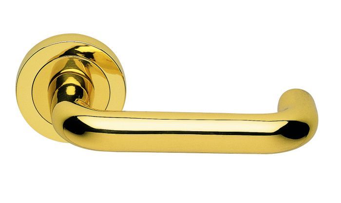 Carlisle Brass Manital Studio H Door Handle on Rose - Pair