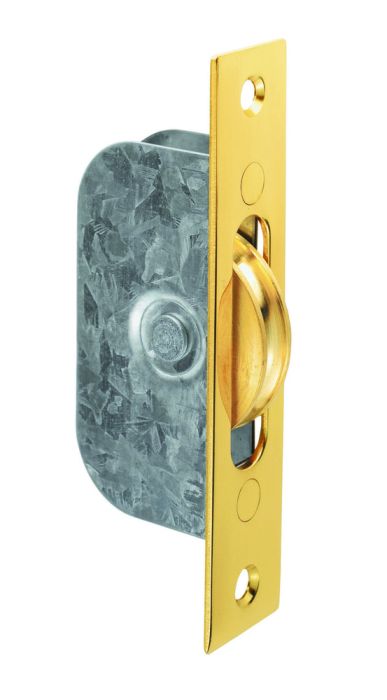 Carlisle Brass - Sash Window Axle Pulley - Polished Brass 