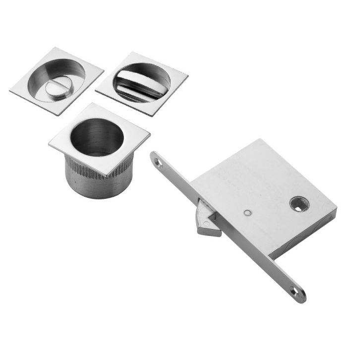 Carlisle Brass Manital Square Sliding Door Lock Set