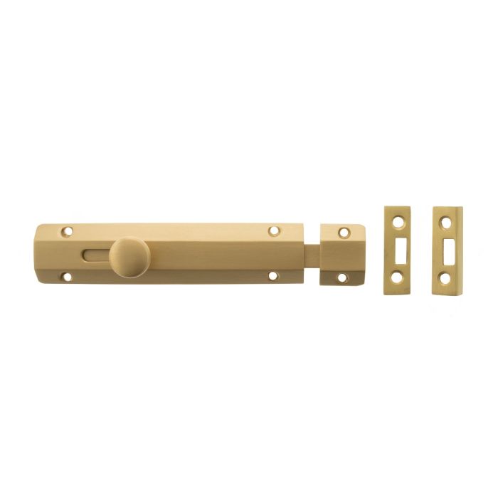 Atlantic Hardware Solid Brass Surface Door Bolt