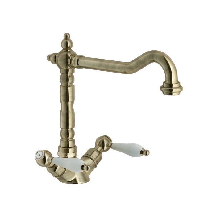 Nobili Antica P Spout Dual Lever Tap