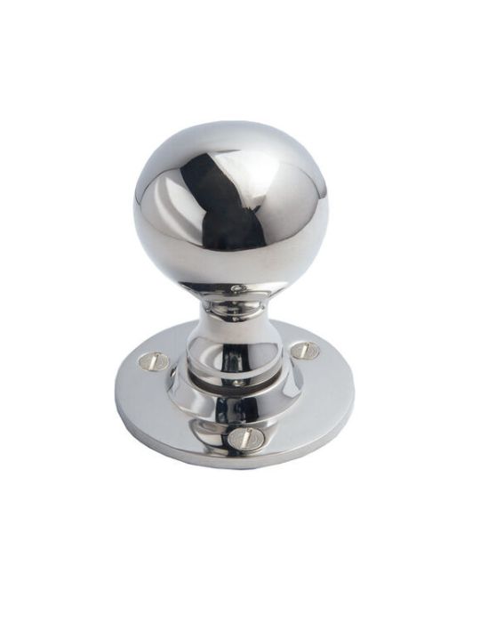 Cardea Ball Rim Door Knob - Pair