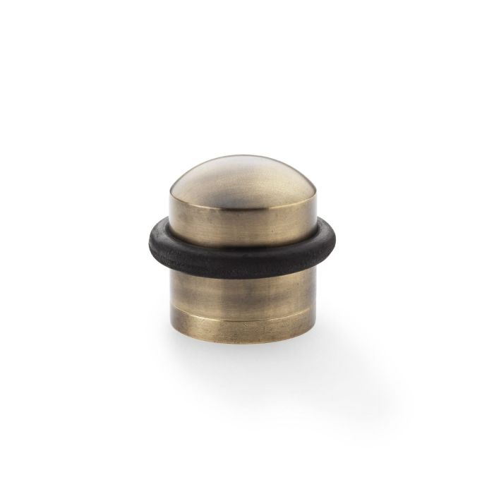 Alexander and Wilks Dome Top Floor Mounted Door Stop 