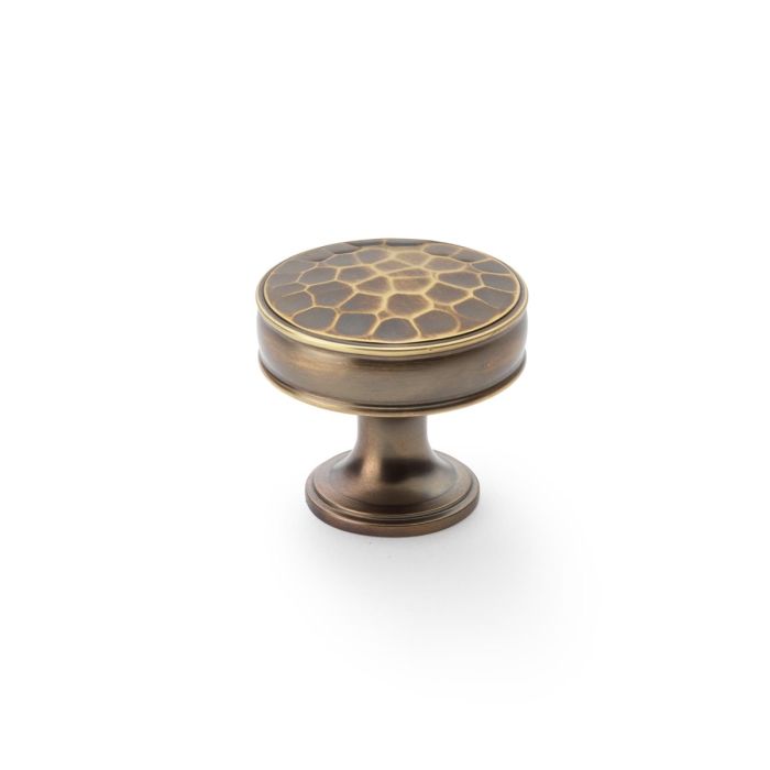 Alexander and Wilks Lynd Hammered Cupboard Knob