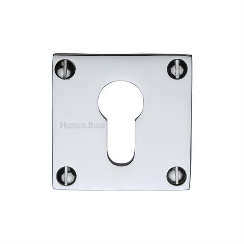 M.Marcus Heritage Brass Euro Profile Square Escutcheon (BAU1558)