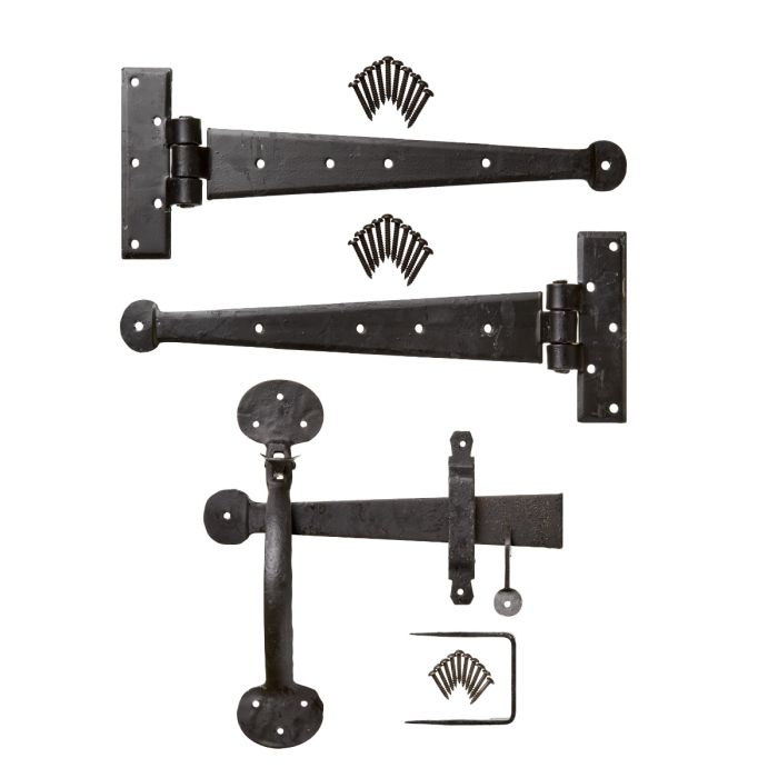 Penny End T-Hinge & Thumb Latch Pack