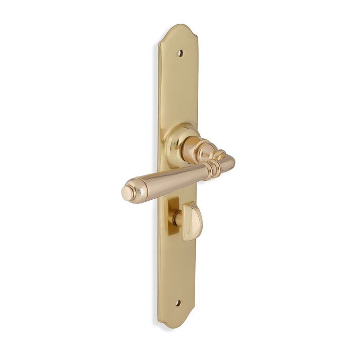 Coach House Lever Handle Set BH-101 - Polished Brass
