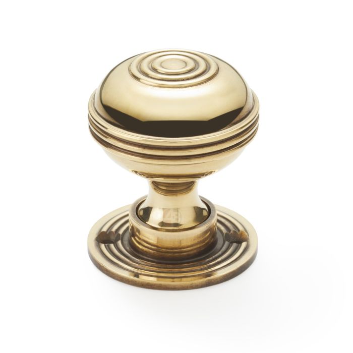Solid Brass Bloxwich Mortice/Rim Door Knob - Pair