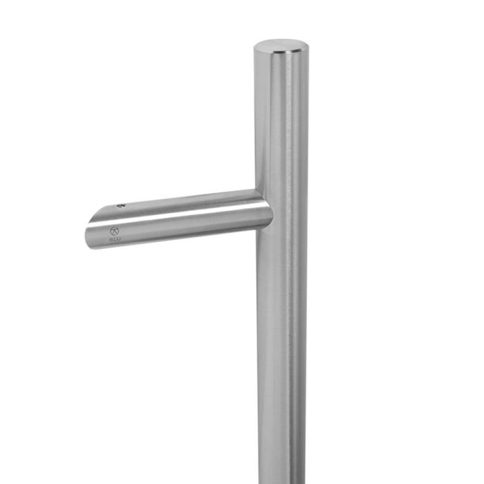 Blu Performance 316 Stainless Steel Offset Round T-Bar Door Pull Handle