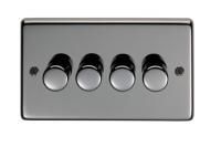 Eurolite - Stainless Dimmer Switch - Matt Black