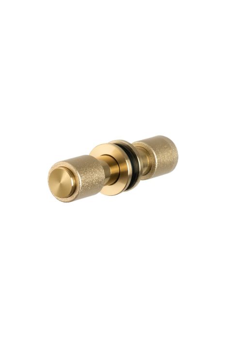 Buster and Punch - Double Sided Cast Knob - Brass - Pair